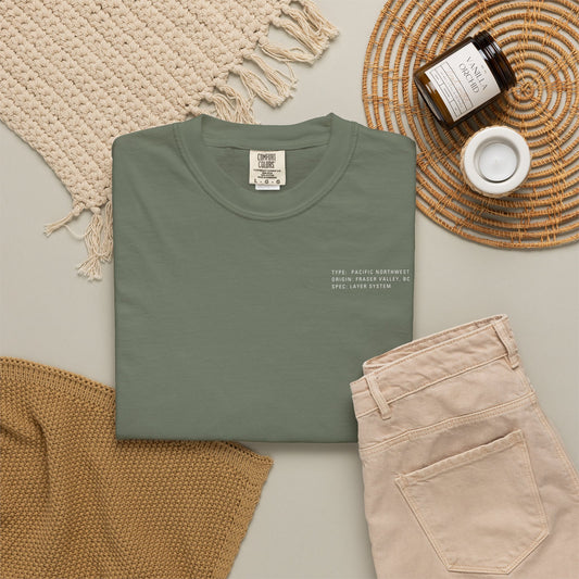 PACIFIC NORTHWEST T-SHIRT - MOSS