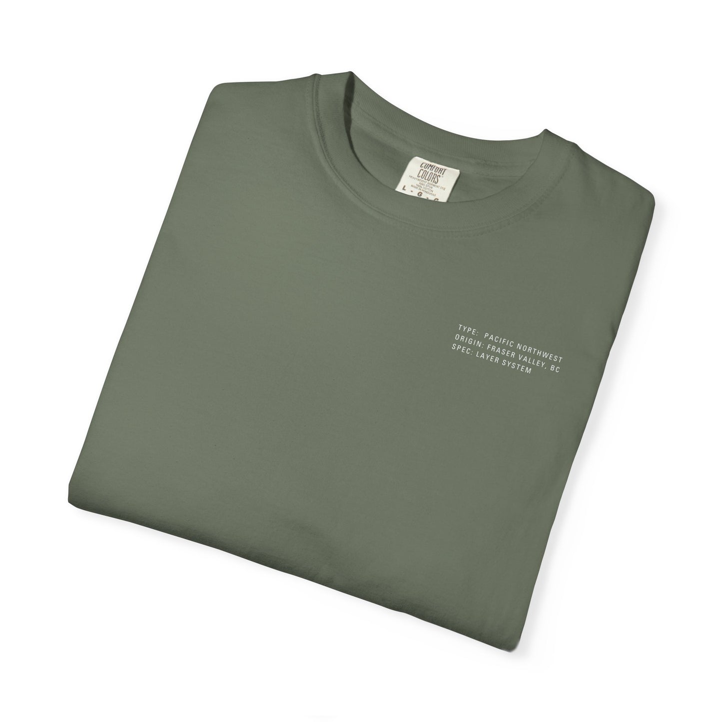 PACIFIC NORTHWEST T-SHIRT - MOSS